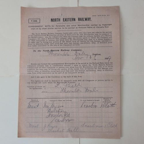 North eastern railway 1909 - railway,
