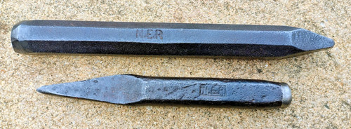 Vintage cold chisels - cold, x