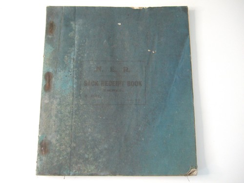 Ner 1918 1919 sack receipt - 1918-1919,